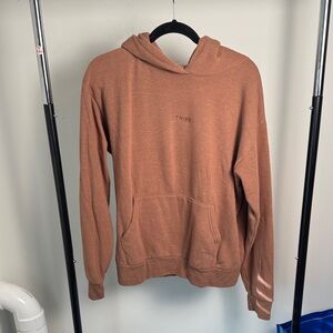 Tribe Kelley Unisex Brown Hoodie Butter Sweatshirt Size Medium